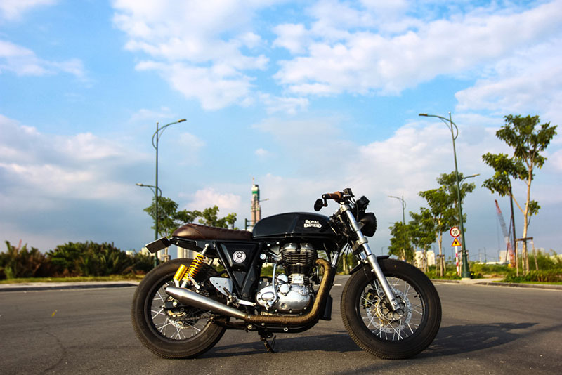Royal Enfield Continental GT độ cafe racer độc đáo ở Sài Gòn